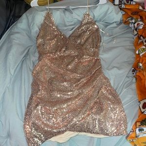 Sparkly mini dress